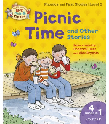 Read with Biff, Chip and Kipper Phonics & First Stories: Level 2: Picnic Time and Other Stories