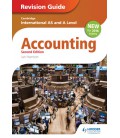 Cambridge International AS/A level Accounting Revision Guide 2nd edition