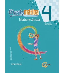 Mentemática 4, educación secundaria: Matemática, texto escolar