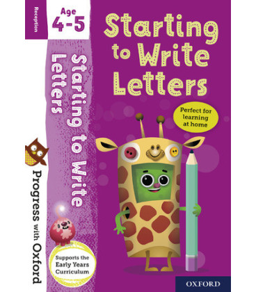 Progress with Oxford: Starting to write letters. Reception 4-5 years