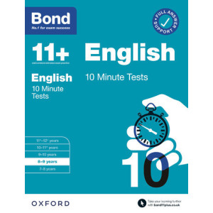 English 10 Minute Tests. 8-9 years.